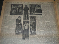 1947 SEPTEMBER 21 NEW YORK TIMES NEWSPAPER - LAGUARDIA IS DEAD AT 64 - NT 5514