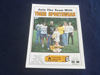 1995 OCTOBER 21 TOWSON STATE UNIV VS BUCKNELL UNIV FOOTBALL PROGRAM - ST 5883P