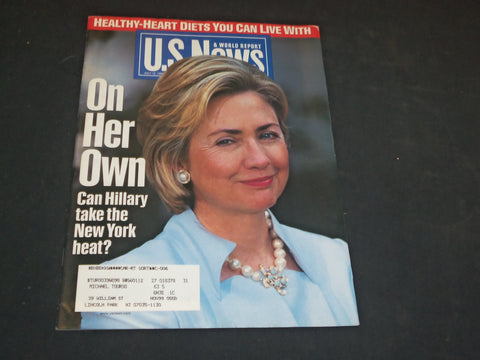 1999 JULY 12 U.S. NEWS & WORLD REPORT MAGAZINE - HILLARY CLINTON - SP 7704