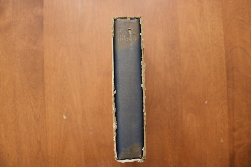 1926 ROUGH JUSTICE HARDCOVER BOOK IN SLIPCASE BY C.E. MONTAGUE- KD 9615