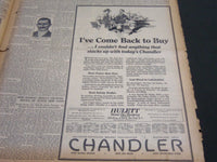 1928 MAY 20 NY TIMES SPECIAL FEATURES LINDBERGH LEADING AVIATION SWEEPS- NT 7078