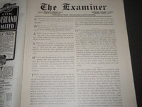 1904 THE EXAMINER MAGAZINE LOT OF 2 ISSUES - JOHN LINCOLN - LORIMER - J 2757
