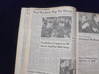 1969 MAR 19 BOSTON RECORD AMERICAN NEWSPAPER-U.S. ACCUSES MILITANTS RIOT-NP 6335