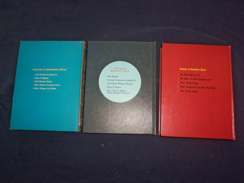 1973-1974 TELL MY WHY HARDCOVER BOOKS BY ARKADY LEOKUM - LOT OF 3 - KD 8184