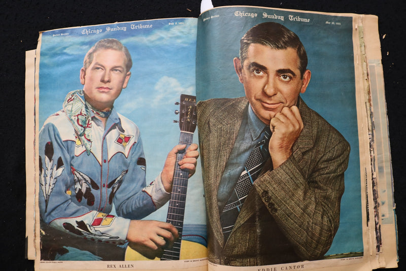 HOLLYWOOD MOVIE STARS SCRAPBOOK - HUMPHREY BOGART - ALAN LADD - E 24912