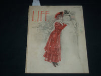 1905 JANUARY 5 LIFE MAGAZINE - JAMES M. FLAGG ILLUSTRATION - NEW YEAR - B 6161