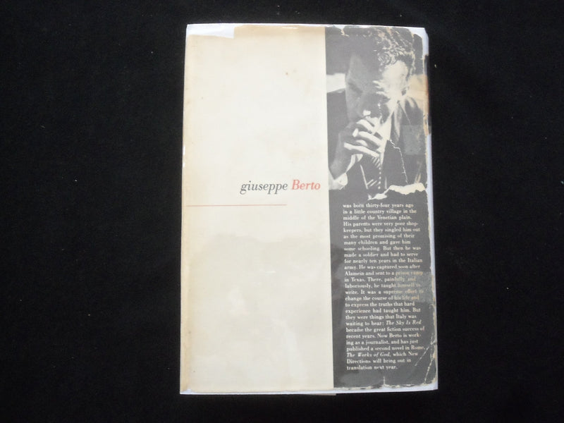 1948 THE SKY IS RED HARDCOVER BOOK BY GIUSEPPE BERTO - KD 9291