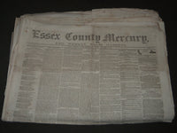 1870 ESSEX COUNTY MERCURY NEWSPAPER LOT OF 41 -SALEM MASSACHUSETTS- NP 2879