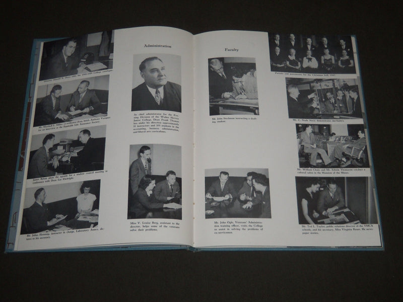 1948-1949 THE SHIELD WALTER HERVEY JUNIOR COLLEGE YEARBOOK - NEW YORK - YB 1146