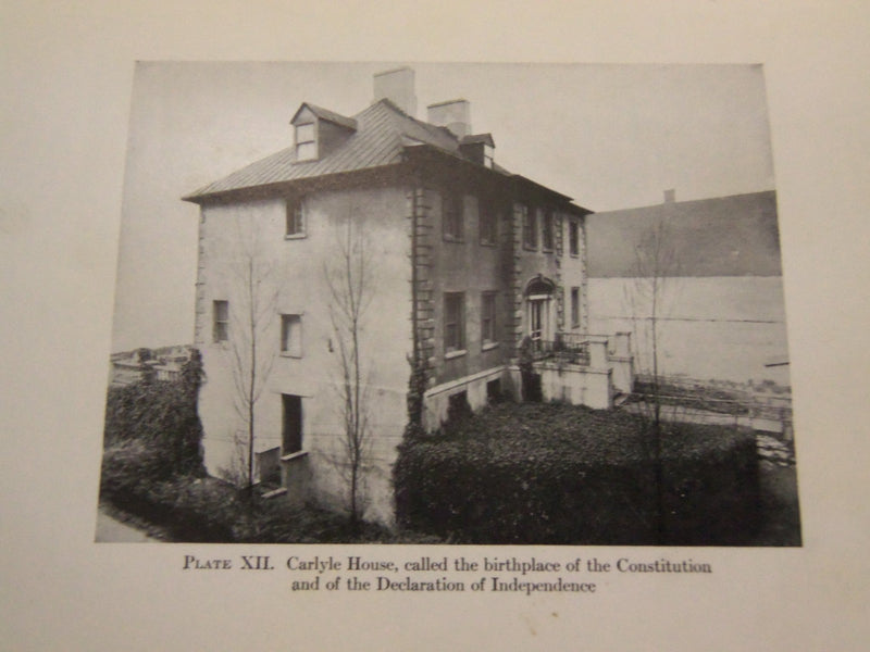 1926 HOMES OF FAMOUS AMERICANS BY CHESLA SHERLOCK VOLUME NO. 1 - KD 2655
