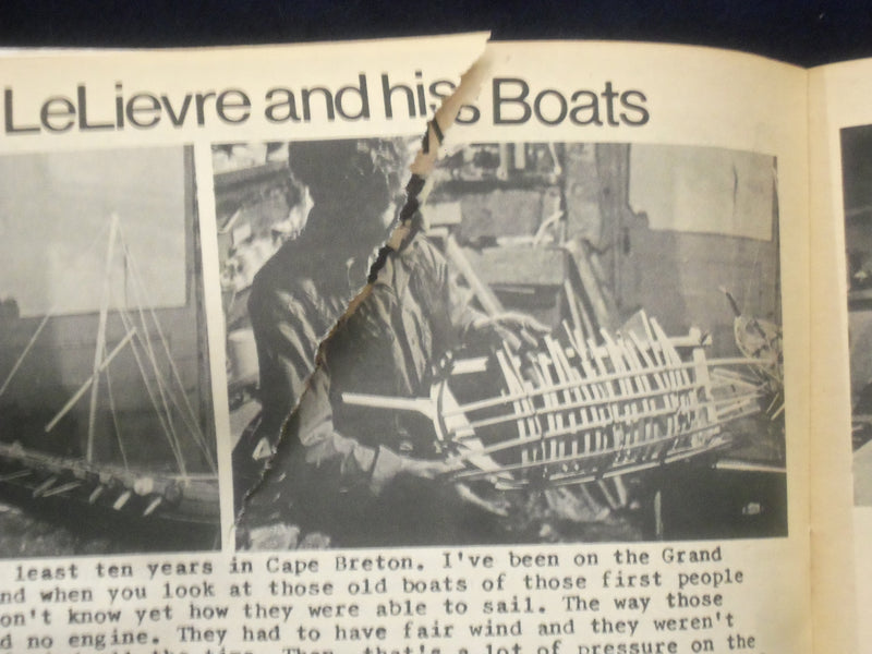1974 JUNE CAPE BRETON'S MAGAZINE- HISTORY & FUTURE OF CAPE BRETON ISLAND- B 439T