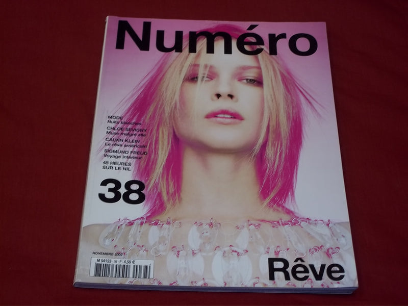 2002 NOVEMBER NUMERO FRENCH MAGAZINE ISSUE NO.38 - ERIN WASSON - RC 151