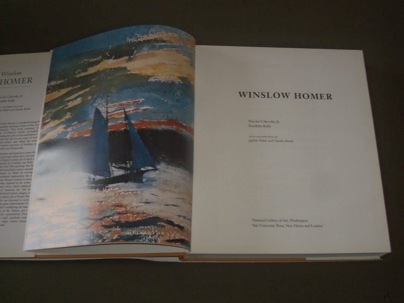 1995 WINSLOW HOMER BOOK BY NICOLAI CIKOVSKY JR & FRANKLIN KELLY - I 1371