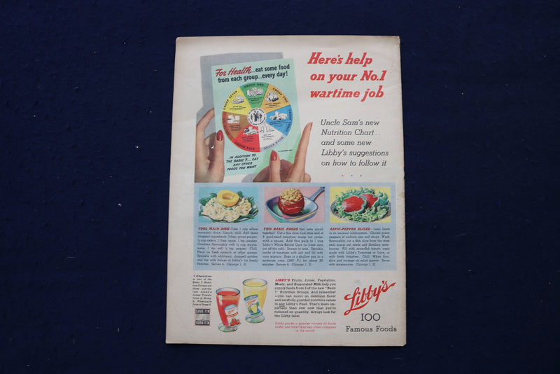 1943 JULY 23 THE FAMILY CIRCLE MAGAZINE - R. TAYLOR-B. CROSBY COVER - E 18248