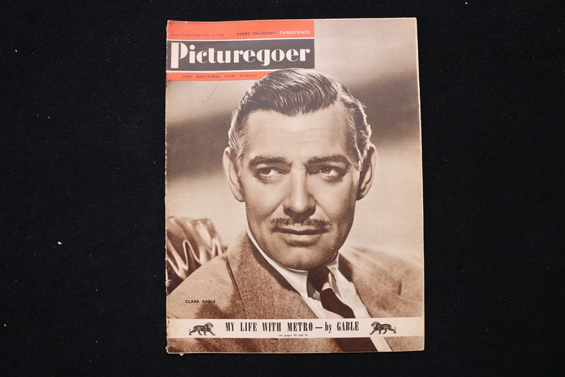 1949 SEPTEMBER 17 PICTUREGOER MAGAZINE - CLARK GABLE COVER - E 26045