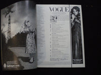 1978 OCTOBER 15 VOGUE MAGAZINE - BRITISH EDITION - KELLY EMBERG COVER - SP 1533D