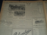 1912 APRIL 7 SAN FRANCISCO CHRONICLE SUNDAY AUTOMOBILE SECTION - NT 7611