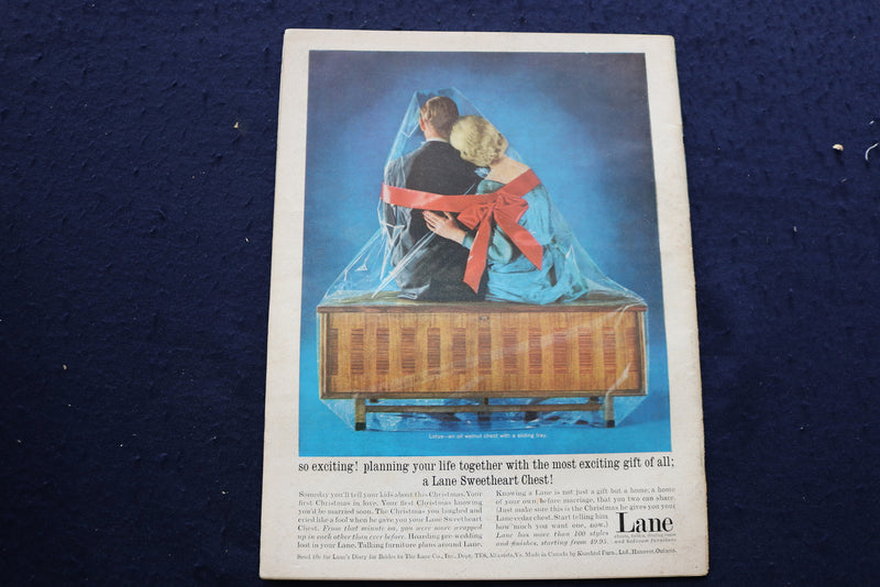 1960 DECEMBER 'TEEN MAGAZINE - DICK CLARK-CONNIE FRANCIS COVER - E 9164