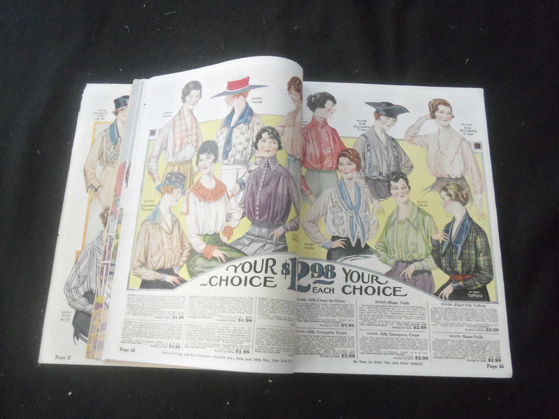 1918 SPRING & SUMMER NATIONAL CLOAK & SUIT COMPANY CATALOG - N.Y. STYLES - R 94A