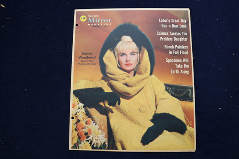 1963 SEPTEMBER 1 NY MIRROR MAGAZINE - JOANNE WOODWARD COVER - E 22299