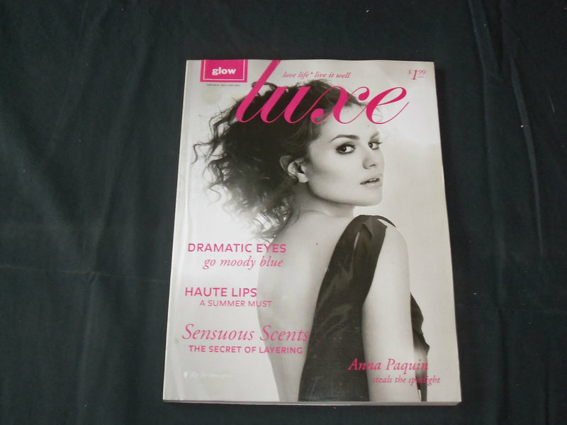 2013 MAY GLOW MAGAZINE - CANADA - ERIN WASSON COVER - BEAUTY & HEALTH - B 5838