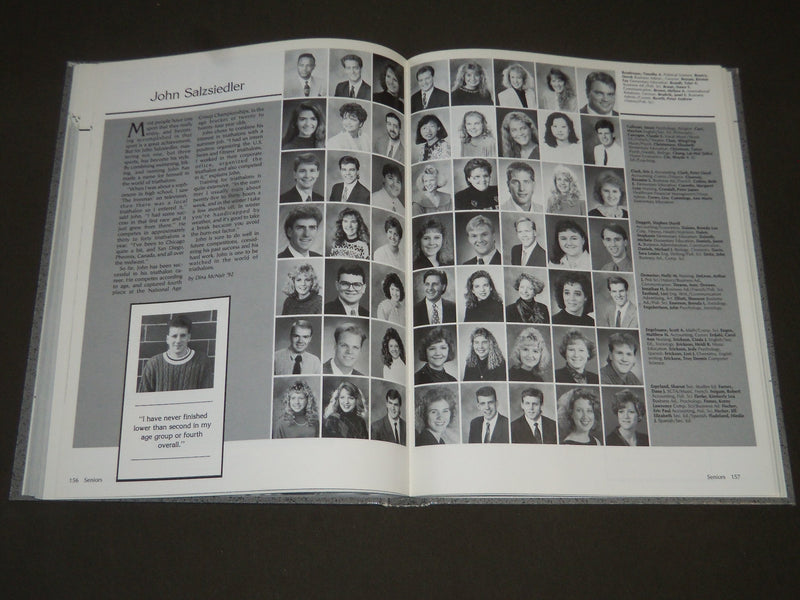 1991 COBBER CONCORDIA COLLEGE YEARBOOK - MOORHEAD MN - GREAT PHOTOS - YB 1081