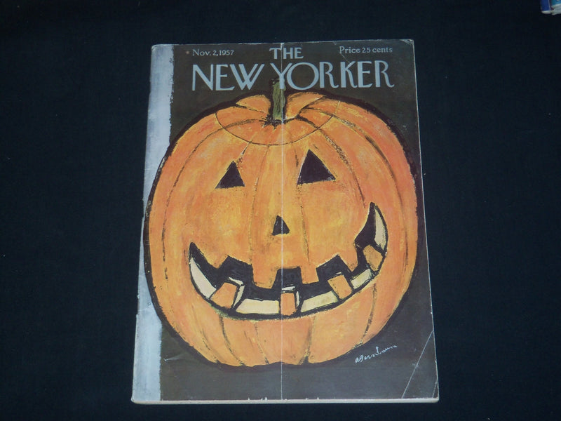 1957 NOVEMBER 2 THE NEW YORKER MAGAZINE - ILLUSTRATED COVER - NY 640