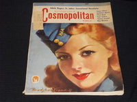 1942 OCTOBER COSMOPOLITAN MAGAZINE - SUSAN HAYWARD FRONT COVER - E 14253