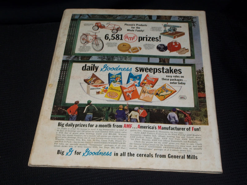 1960 OCTOBER 1 THE SATURDAY EVENING POST MAGAZINE - NICE COVER - E 5865