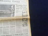 1987 MAY 31 READING EAGLE NEWSPAPER - READING, PA - KREMLIN FIRES 2 - NP 6106