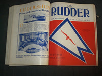 1932 THE RUDDER MAGAZINE - LOT OF 9 DIFFERENT ISSUES - O 3190