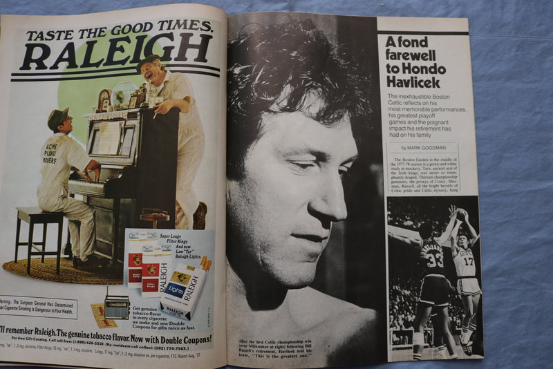 1978 MAY SPORT MAGAZINE - JOHN HAVLICK FAREWELL - ST 5507G