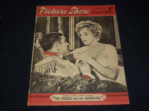 1957 JULY 6 PICTURE SHOW MAGAZINE - MARILYN MONROE - RARE - E 17029