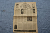 1945 FEB 25 L'EVENTAIL NEWSPAPER - HEMINGWAY ET LA GUERRE - FRENCH - NP 9205