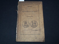 1840 MEMOIRS OF THE HISTORICAL SOCIETY OF PENNSYLVANIA VOLUME 4 PART 1 - KD 7799