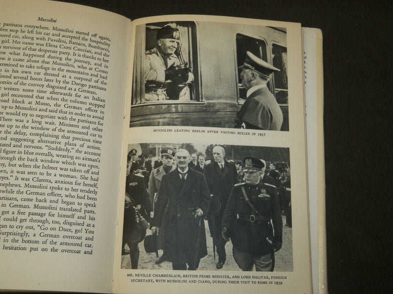 1954 MUSSOLINI INTIMATE LIFE OF A DEMAGOGUE BOOK BY PAOLO MONELLI - KD 5732