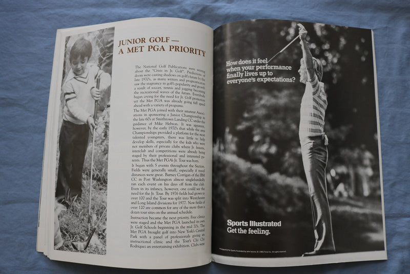 1985 IZOD MET PGA CHAMPIONSHIP PROGRAM - COUNTRY CLUB OF FAIRFIELD - SP 4868X