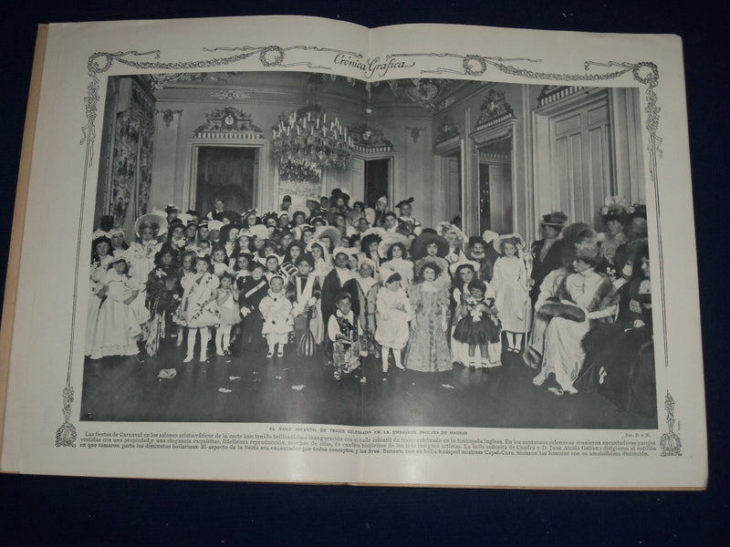 1908 MARCH 14 BLANCO Y NEGRO SPANISH MAGAZINE - NICE ILLUSTRATIONS - J 290