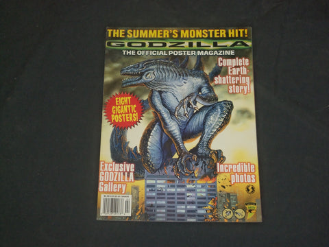 1998 GODZILLA MAGAZINE - THE OFFICIAL POSTER MAGAZINE - B 4896