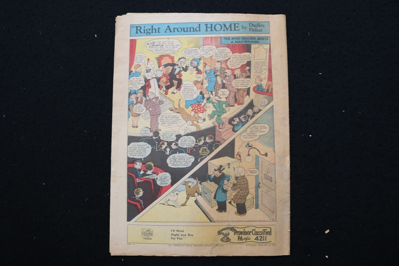 1950 FEB 4 VANCOUVER DAILY PROVINCE MAGAZINE - SUSAN HAYWARD COVER - E 25590