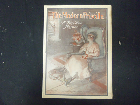 1911 JAN THE MODERN PRISCILLA MAGAZINE - ILLUSTRATIONS, STORIES & ADS - ST 3972