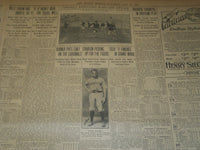 1908 MAY 16 THE BOSTON HERALD - JOHN B. MORAN RESTING IN THE SOUTH - BH 69
