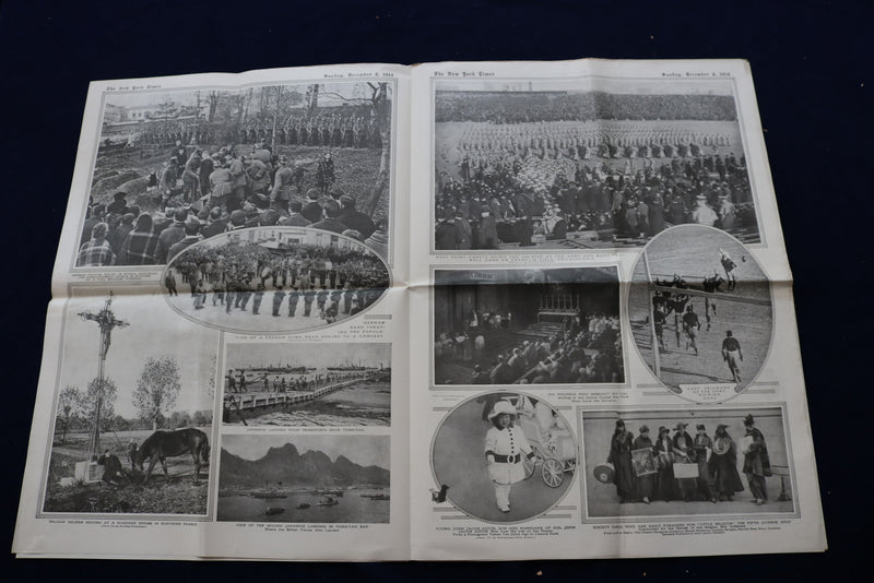 1914 DECEMBER 6 NEW YORK TIMES PICTURE SECTION - VON HINDEBERG - NP 8878