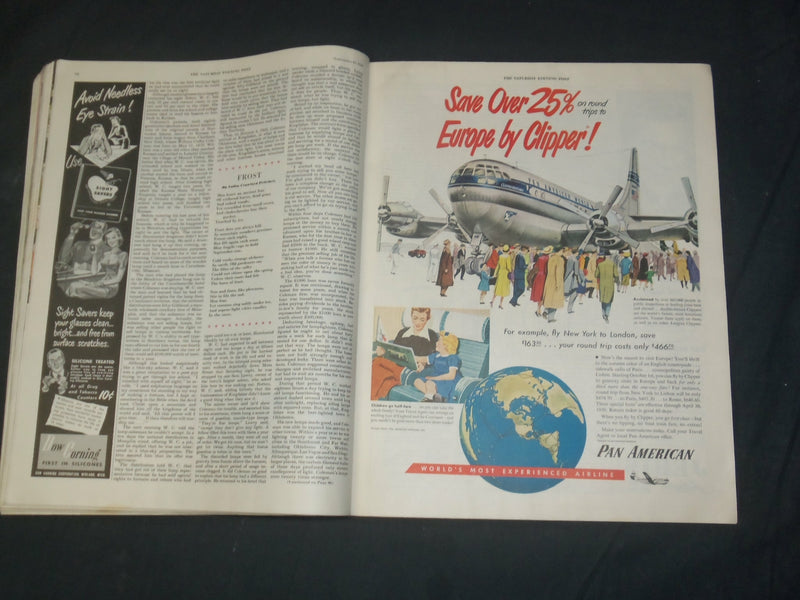 1949 SEP 24 THE SATURDAY EVENING POST MAGAZINE - NORMAN ROCKWELL COVER- SP 2484Q