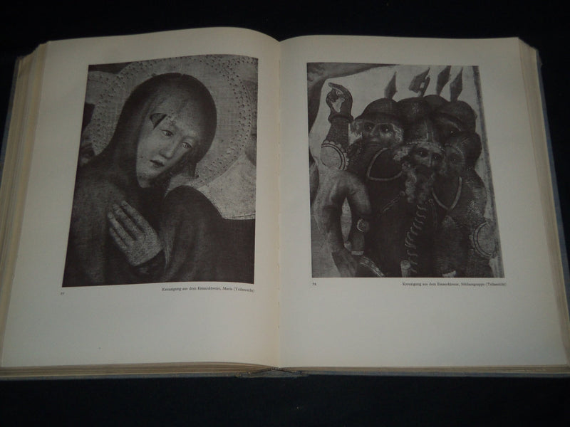1939 GOTHISCHE MALEREI IN BOHMEN VOLUME BY DR. ANTONIN MATEJCEK - PLATES - Z 92