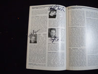 2002 PROOF PLAYBILL - 7 SIGNATURES - J 8265