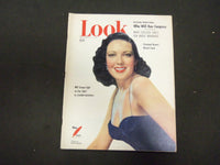 1950 NOVEMBER 7 LOOK MAGAZINE -LINDA DARNELL-GREAT COVER, PHOTOS & ADS - ST 2865