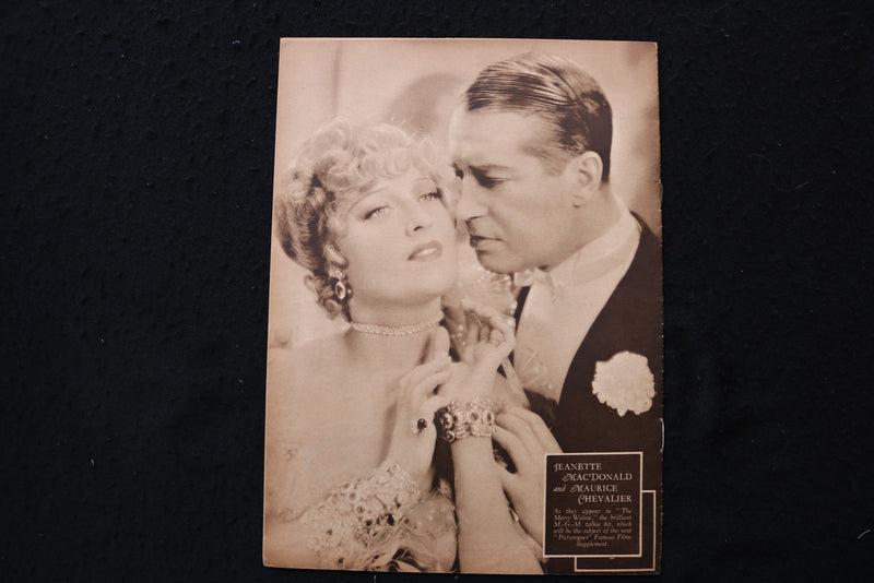 1934 CHAINED MAGAZINE - CLARK GABLE & JOAN CRAWFORD COVER - E 26091