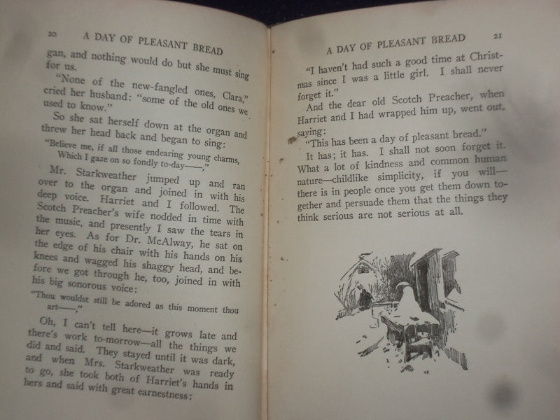 1926 A DAY OF PLEASANT BREAD HARDCOVER BOOK BY DAVID GRAYSON - KD 9071