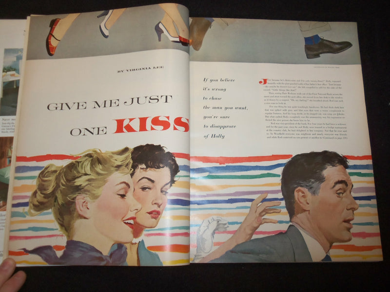 1953 OCTOBER MCCALL'S MAGAZINE - NICE COVER, STORIES & ADS - ST 6331